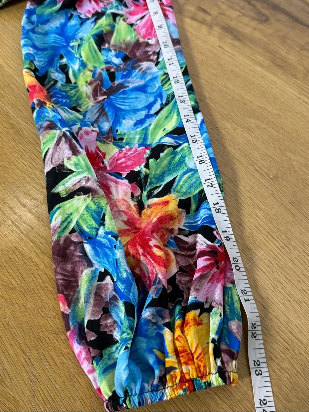 Show Me Your Mumu Black Multi-Color Floral Long sleeve Romper Coverup Size Small